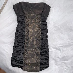 Nicole Miller strapless cocktail dress